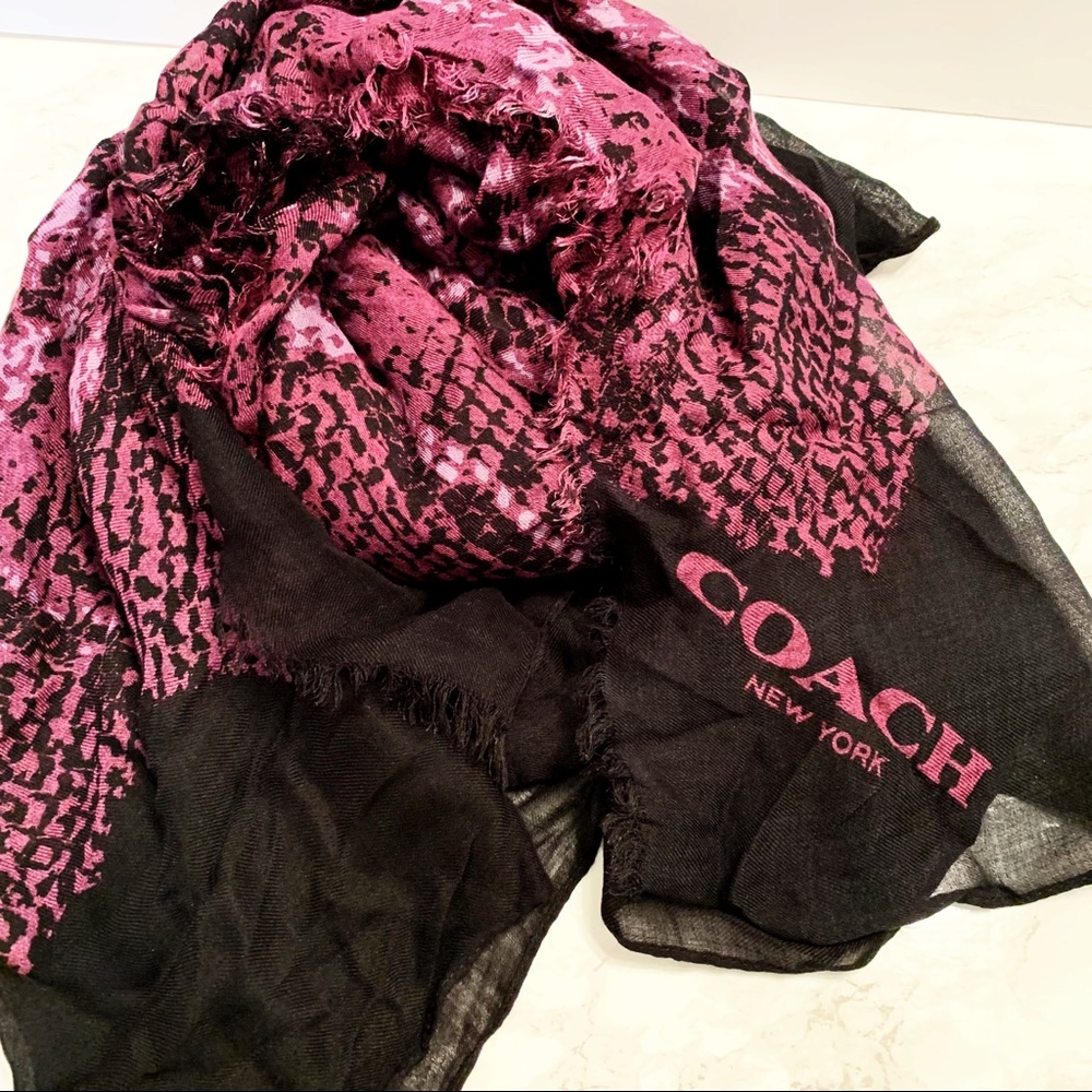 Coach Snake-print Scarf